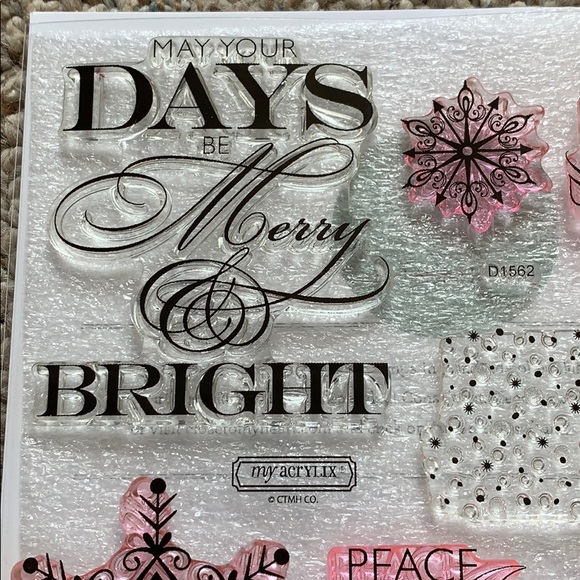 Close to My Heart My Acrylix Frosted Stamps - Picture 3 of 6